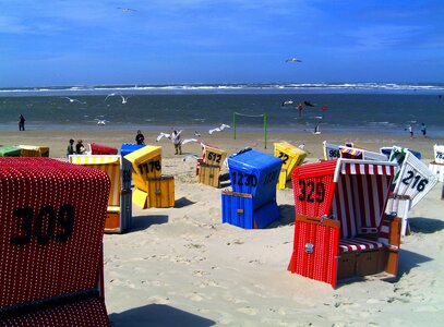 Beach chair vacations sand