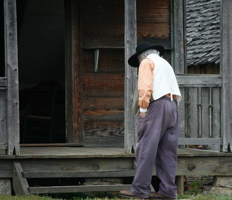 Reenactor actor old