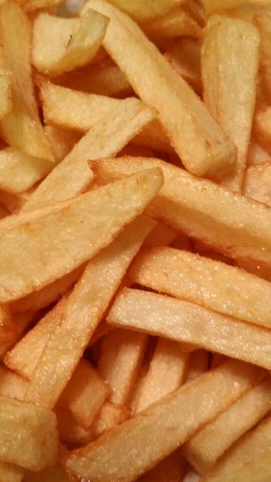 French fries fast food take away