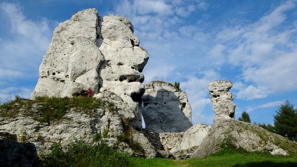 Landscape rocks jura krakowsko-czestochowa