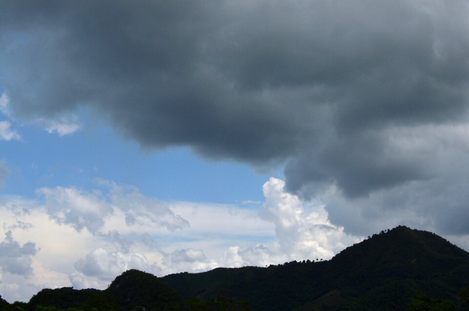 Cloud sky blue sky