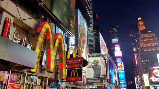 Times square city big