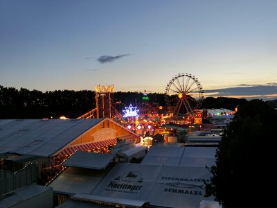 Autumn ferris wheel fair