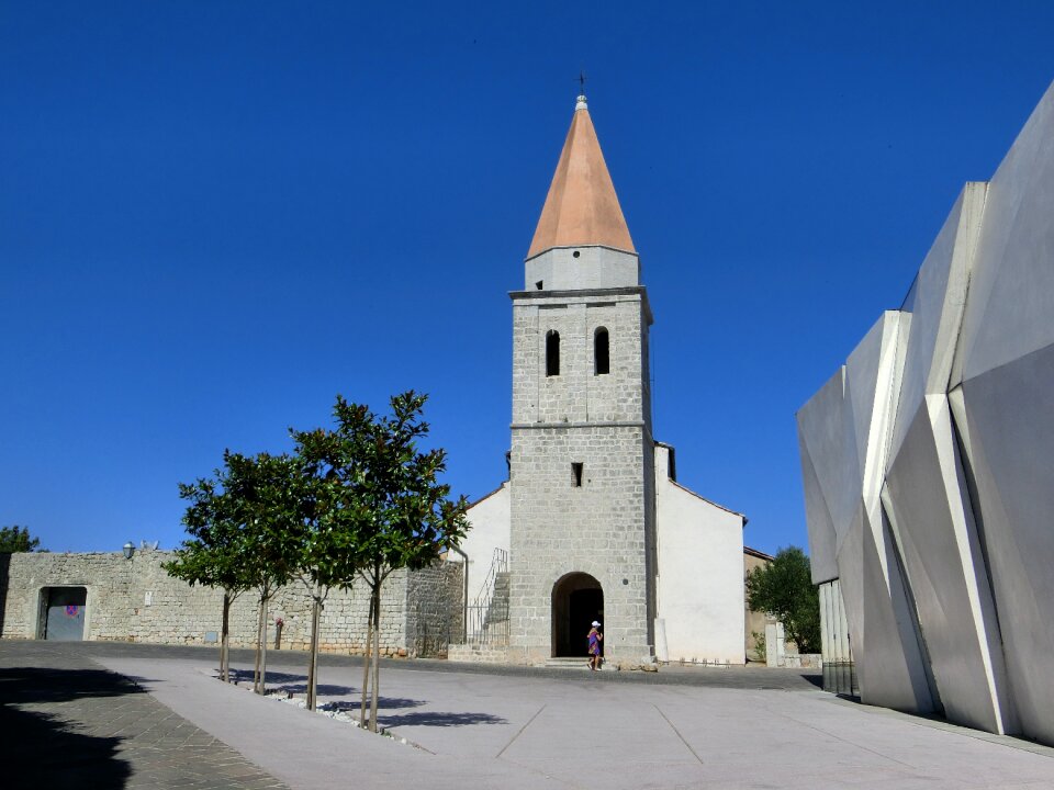 Croatia holiday island town of krk