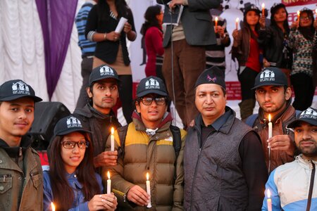 Protest lalitpur