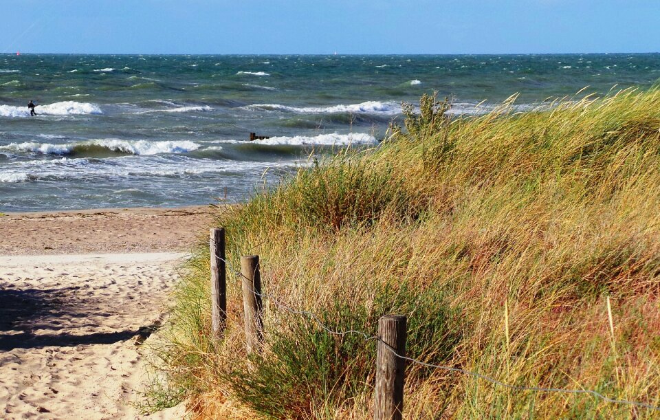 Baltic sea stand summer