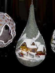 Christmas ball advent