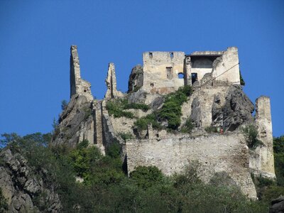 Ruin wachau austria danube valley