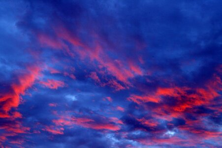Sky abendstimmung afterglow photo