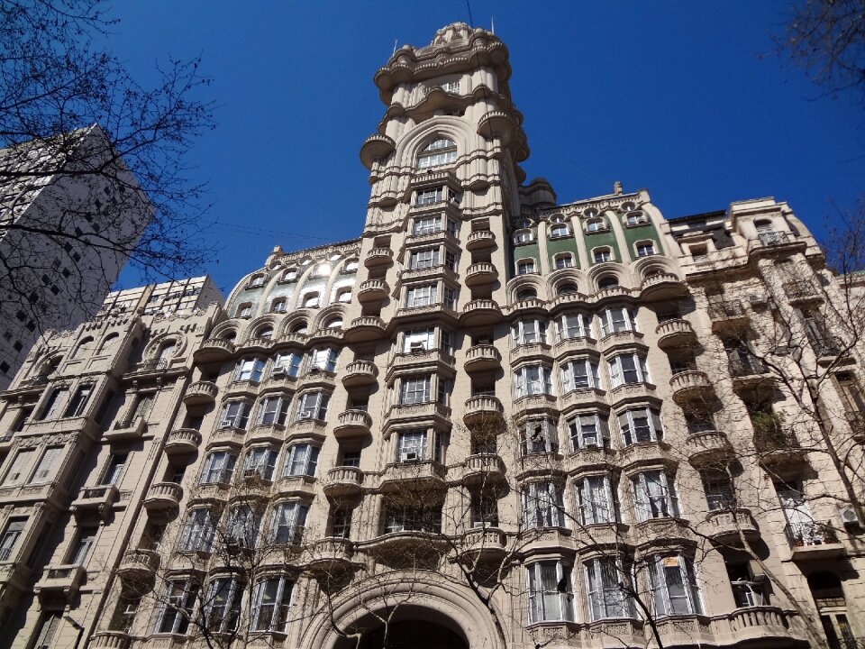 Facade buenos aires avenue de mayo