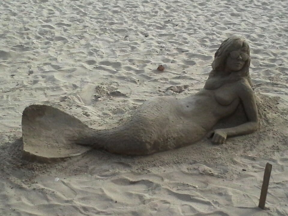 Beach woman summer