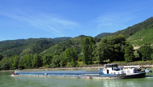 River wachau austria photo