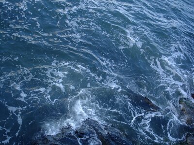 Ocean water wave photo