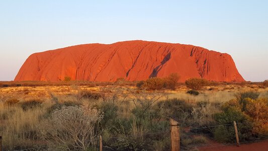 Desert outback nature photo