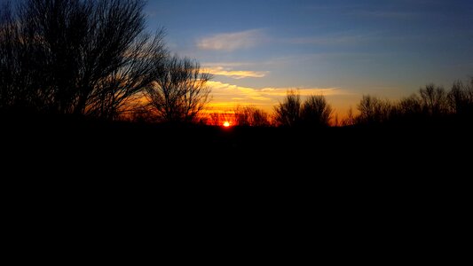 Evening evening sky