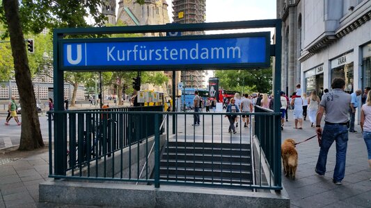 Berlin kurfürstendamm landmark photo
