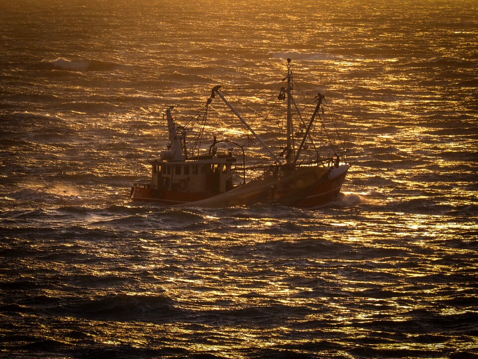 Water boat fisherman