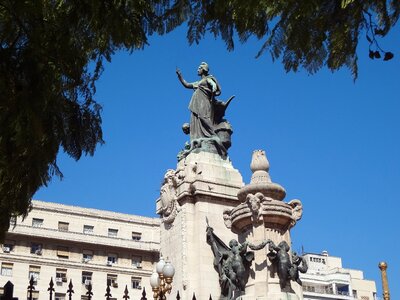 Statue buenos aires monument