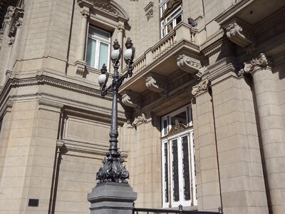 Colon theater buenos aires side facade