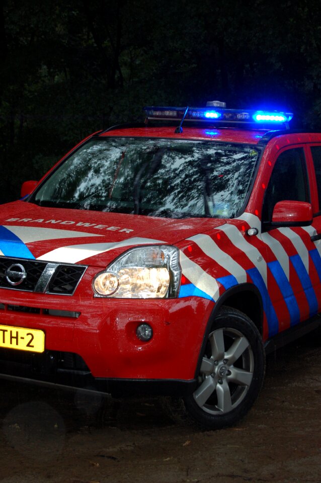 Beacon fire vehicle