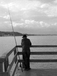 Sea man rest