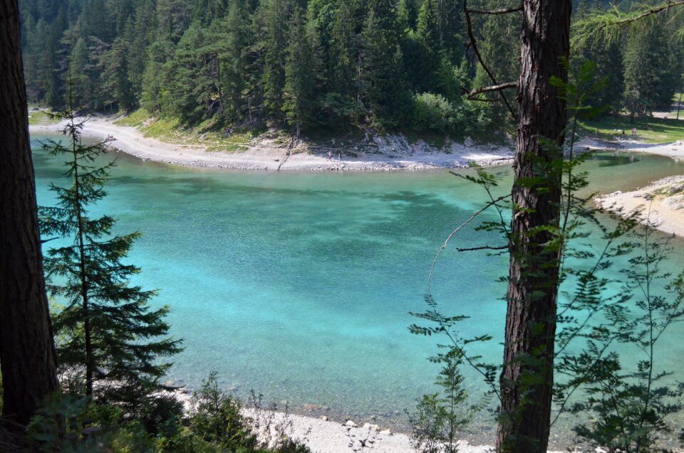 Blue landscape rest