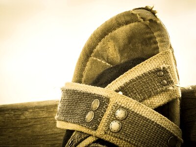 Foot put up relaxation vintage