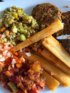Carrot vegetables diner