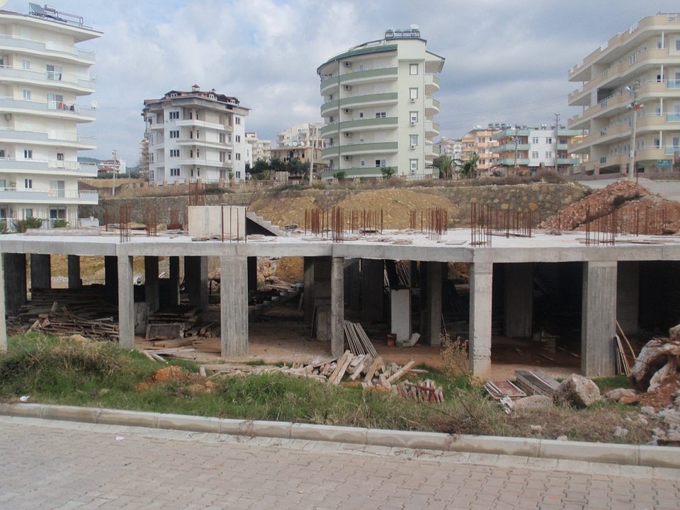 Project carried out holiday house building turkey real estate