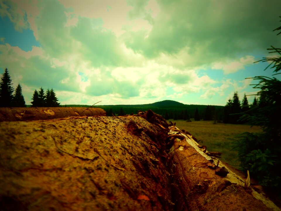 Czech republic landscape clouds