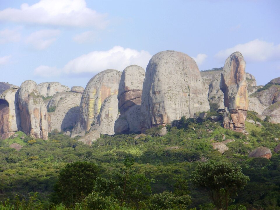 Big montains stones rocks