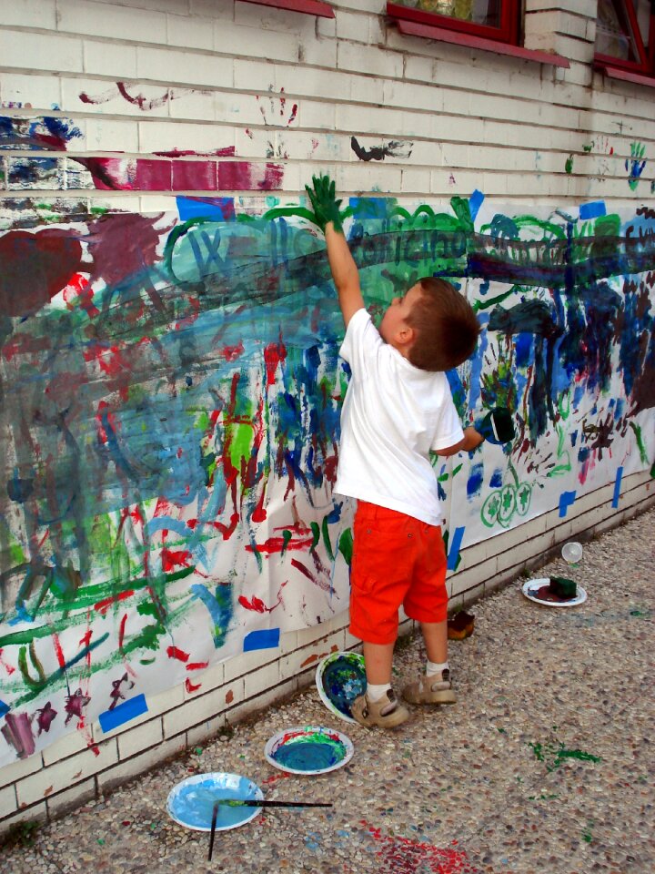 Murals colors wall