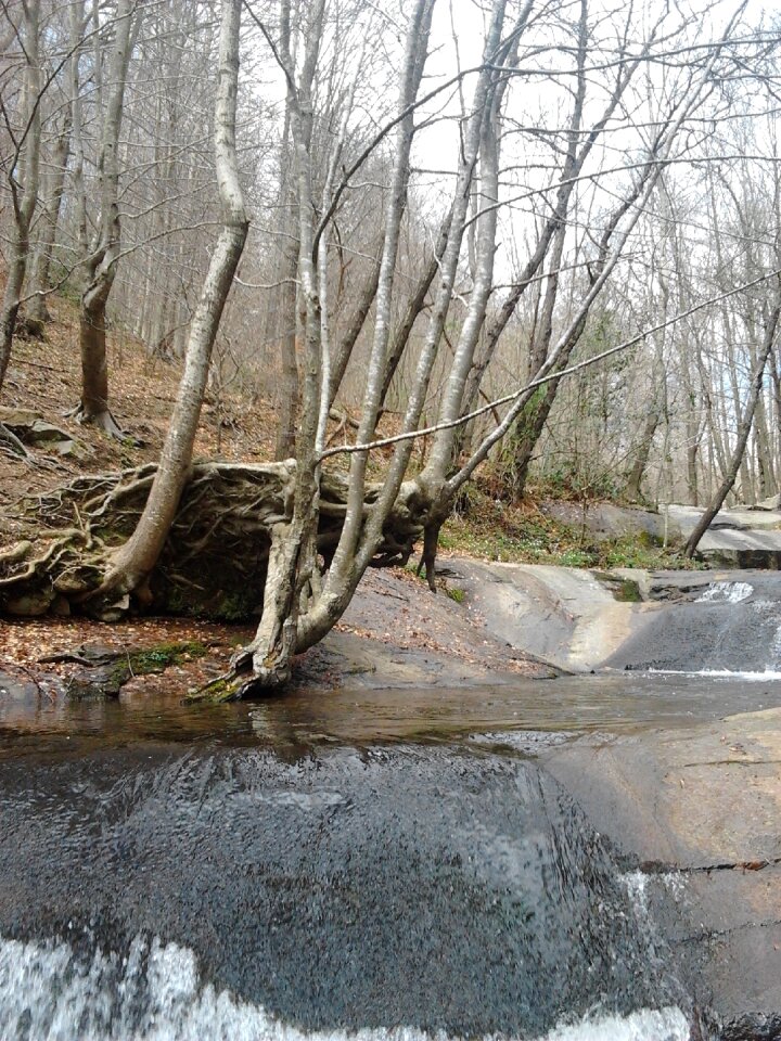 Mountain hiking landscape