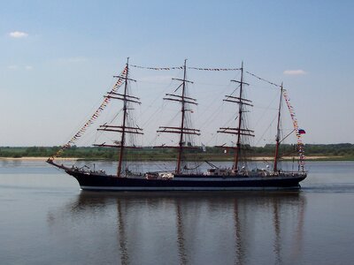 Elbe northern germany maritime photo