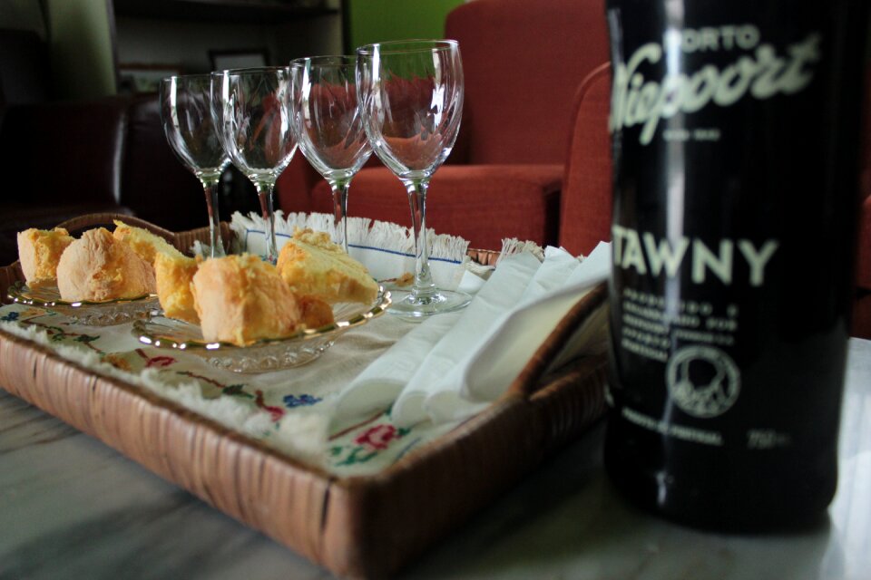 Tawny porto chalices