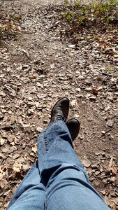 Legs autumn ground