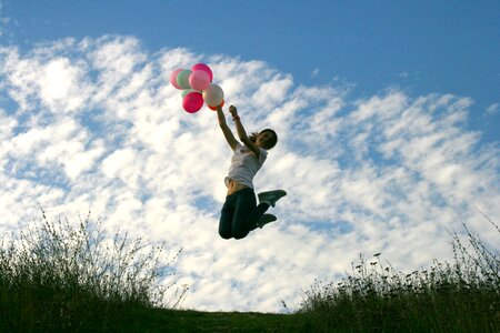 Bounce sky cloud photo