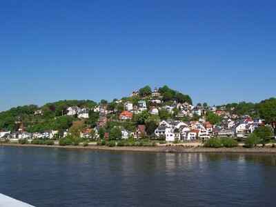 Süllberg elbe hamburg photo