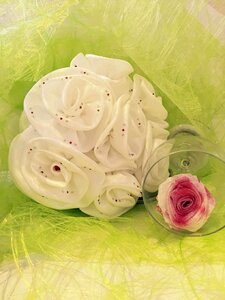Glass rose beautiful