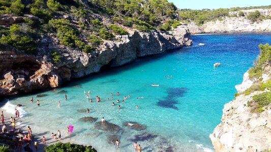 Creek palma de majorca majorca photo