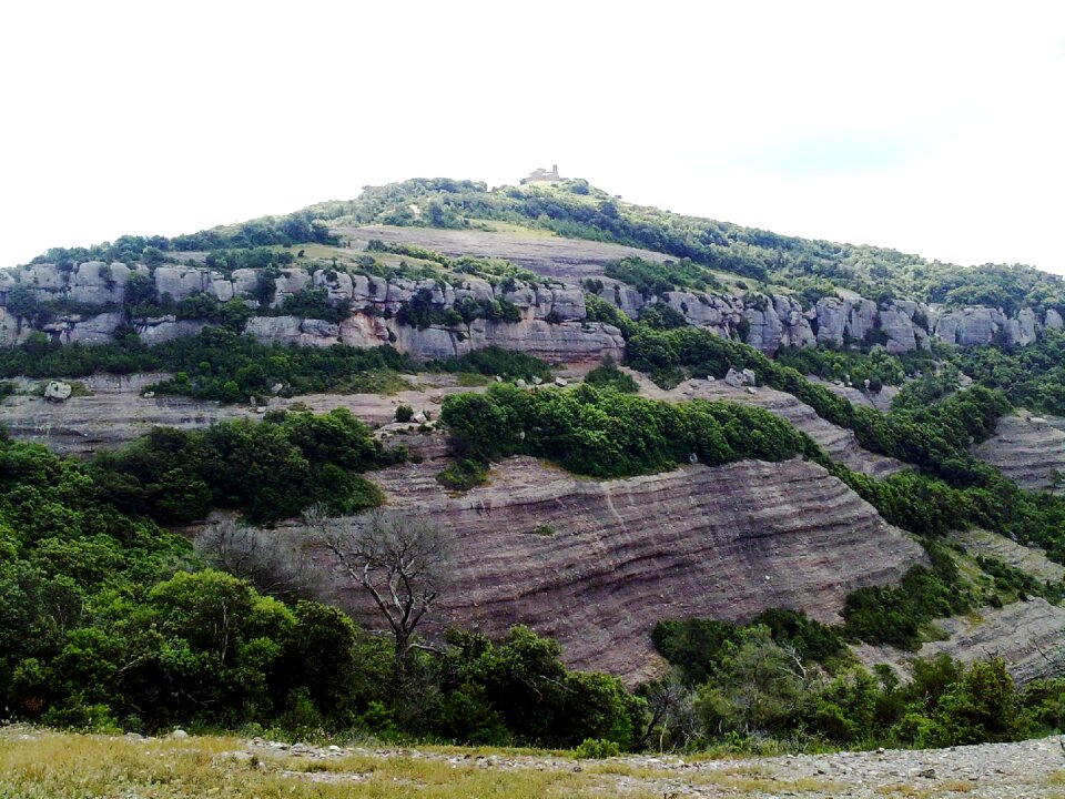 Mountain hiking landscape