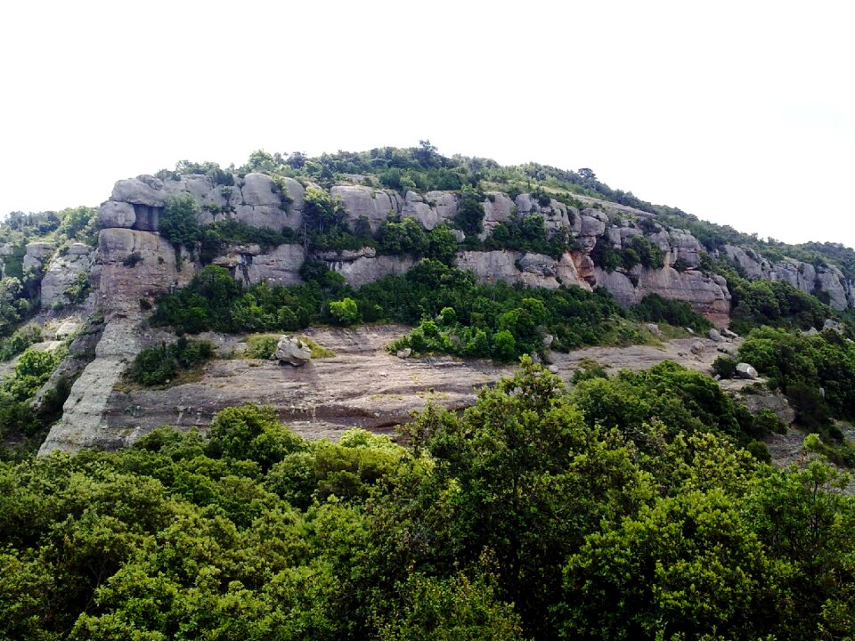 Mountain hiking landscape