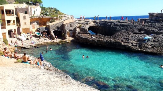 Creek palma de majorca majorca photo