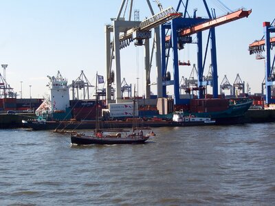 Hamburg port port handling port facility