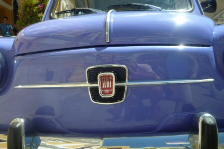Seat 600 old antique car