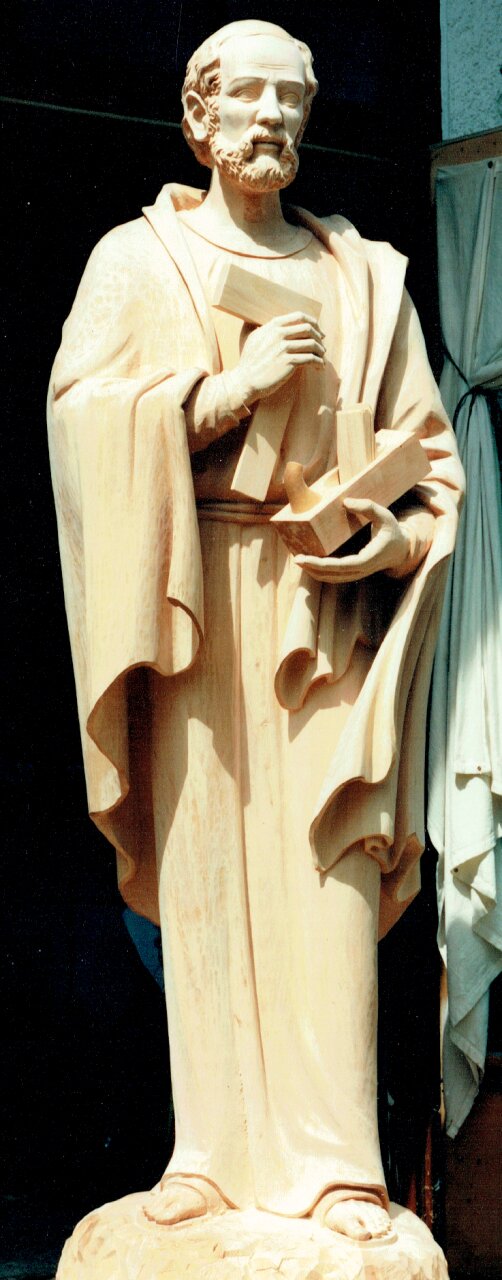 Zimmermann figure statue
