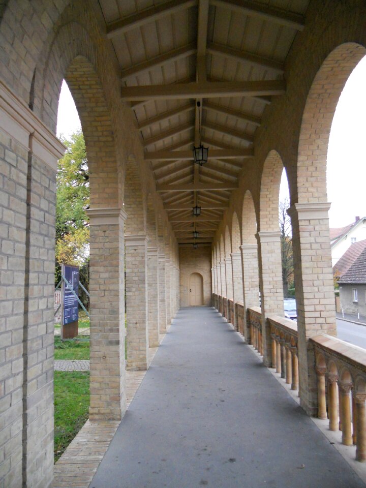 Arcade bornstedter church potsdam