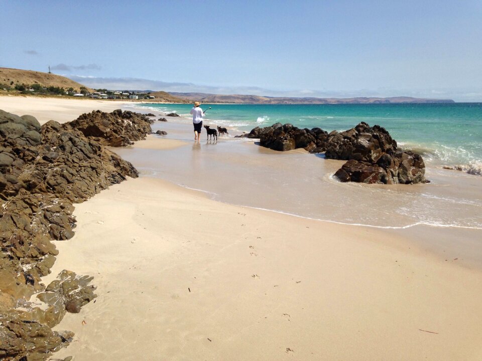 White sand nature paradise