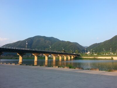 Nature travel river