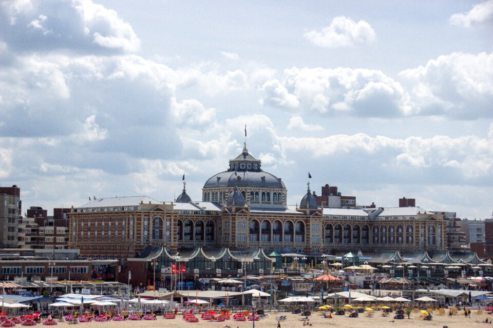Scheveningen beach coast